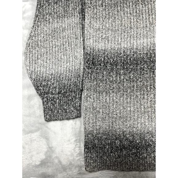 GAP Womens Small Gray Ombre Long Sleeve Thigh-Length Open Cardigan Lagenlook - Picture 8 of 12